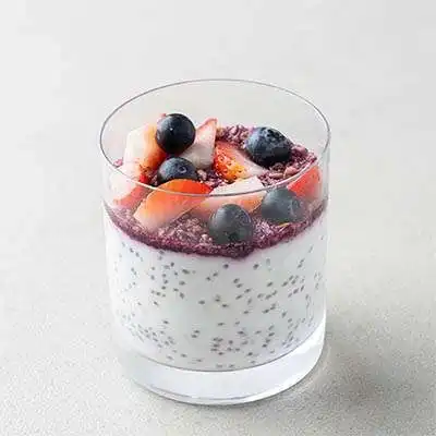 Chia & Mixed Berry Greek Yogurt Bowl